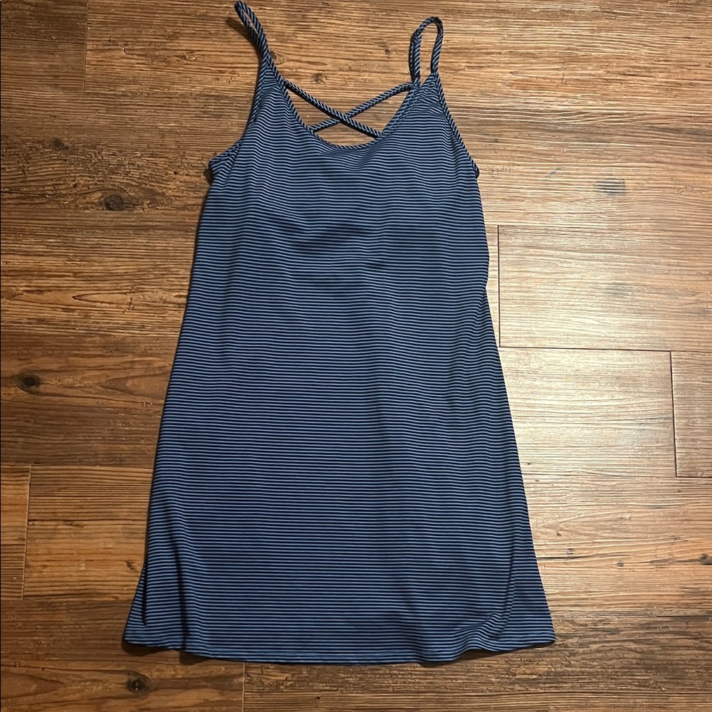 Xhilaration Navy Striped Chemise